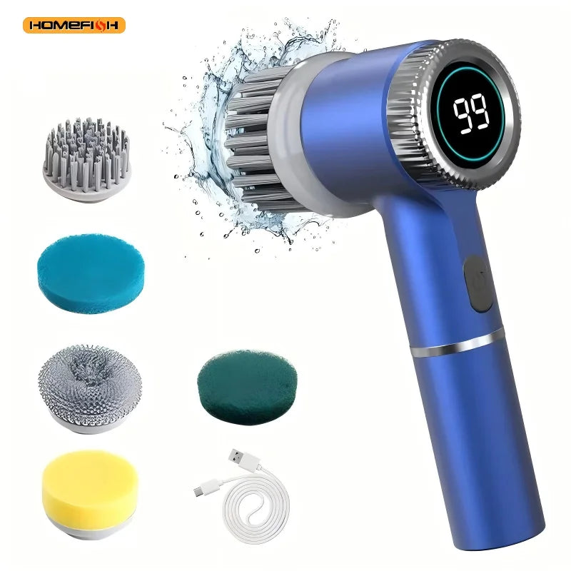 Cordless Electric Spin Scrubber – Deep Clean Without Scrubbing