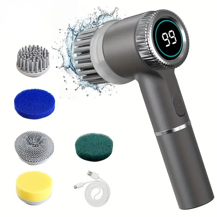 Cordless Electric Spin Scrubber – Deep Clean Without Scrubbing