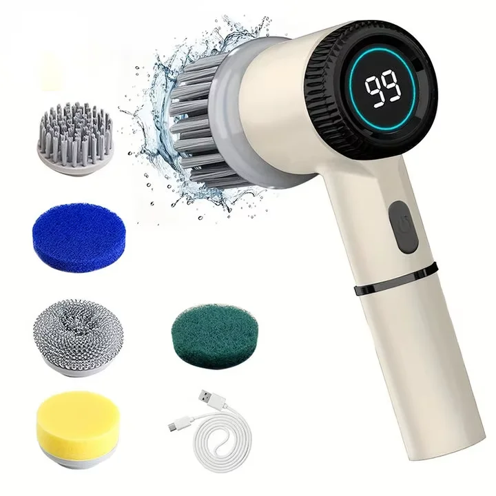 Cordless Electric Spin Scrubber – Deep Clean Without Scrubbing